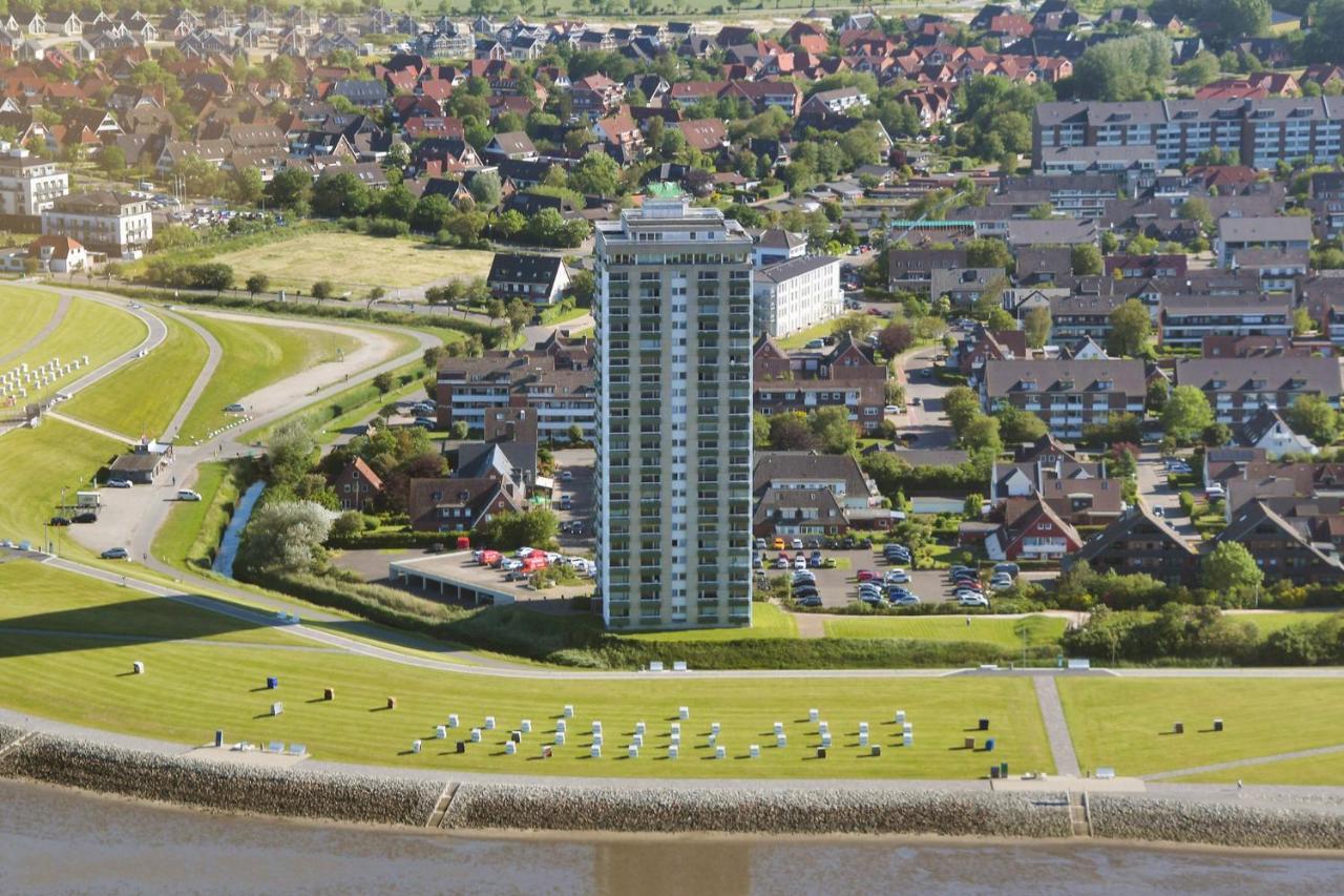 Апартаменты Buesumer Hochhaus Buesumer Moewenblick Бюзум